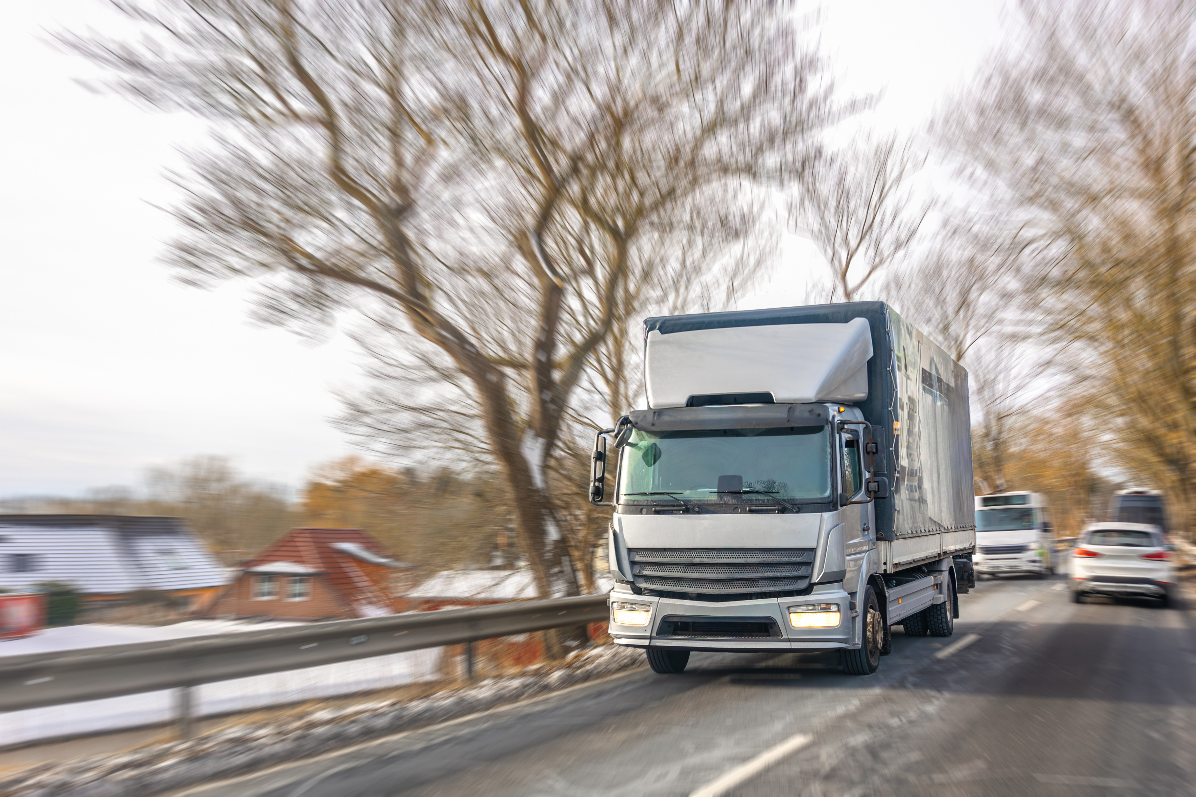 Distribution truck